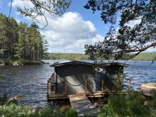 Our cabin on a lake