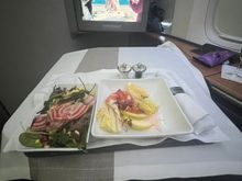 Served about 3 minutes after the olives / nuts. 