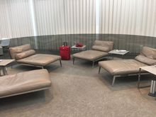 Love these relaxing seats. I could easily doze for a hour or 2. Sadly only 4 of them so get here early! 