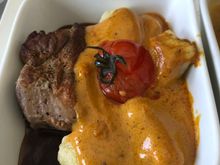 Braised pork tenderloin