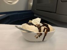 Messy sundae.