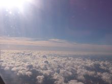 Flying to Japan