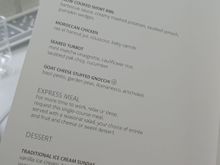 Todays menu