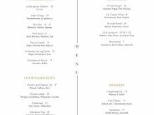 Lunch menu