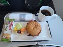 Bacon roll MAN-LHR. 