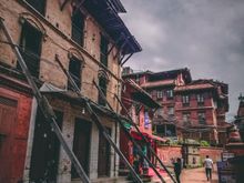 The Street of Bhaktapur Durbar Square