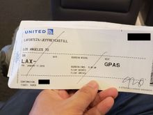 My gate pass allowed me through TSA checkpoint to get to Polaris.
