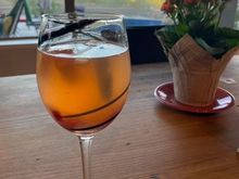 Home made white sangria. 