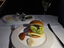 Burger was ok, meat wasn’t nicest, bit dry. Saved by chutneys