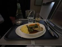 Chicken main. Was not good - was akin to a microwave dinner. 