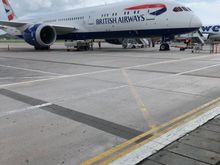 Nice to get a walk around Dreamliner before boarding.