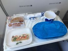 As it was served