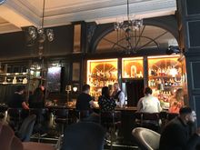 Even seatingat the bar