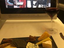 Cheese and port  - can’t really go wrong! 