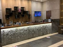Bar area..upon entry, was given coupons for free drinks