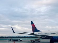 Waiting for airside shuttle at LAX 