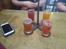 Flight #2, all varieties of the same sour, just with different fruits