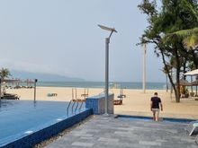 Pool and beach