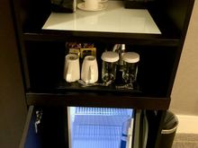 Mini Bar and Nespresso Machine