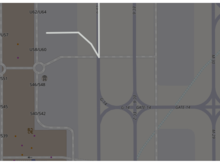 Flight map of my flight