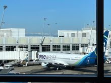 N487AS is here at C3, not flying to SFO though. 