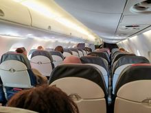 General cabin view on the Republic Airways operated flight to Oklahoma City OKC