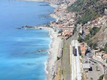Our final stop: Taormina – Giardini Station