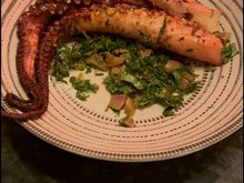 Octopus: tender and delicious 