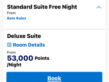 Points booking