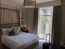 Bedroom with a true Queen bed