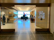 A lot less hectic entrance on the lower level