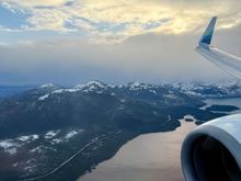 Flying to Ketchikan