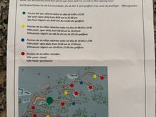 Pool closures and timings