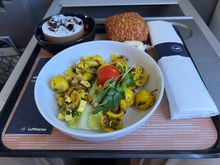 Orecchiette Pasta Salad , Chocolate Pastry Meringue Heart