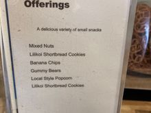 So you know what you're munching on 