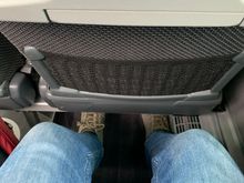 Better legroom in the back row of the bus than row 17 on Aegean. 🤣