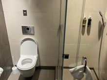 Grabbed a shower. Not much to post as there are plenty reviews for this lounge. But if you’re a US based BA Gold or Silver traveling on AA, it appears this lounge can work for you. 