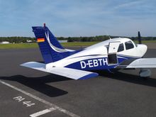 Our aircraft for the flight to Stadtlohn-Vreden 