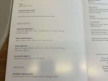 Uneventful. Juice was not offered, though we were offered smoothies before landing. 