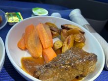 The carrots were inedible.  They were so rock hard that I couldn't cut them.