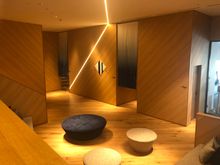 Entries to men's and women's baths