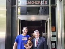 Anthony has already taken Kevin out to lunch!