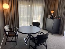 Dining table in the living room