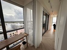 Fantastic Suite entry way and balcony on Collins Avenue