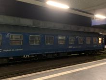 European Sleeper carriages in Hanover