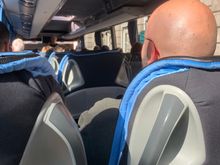 A pretty full bus