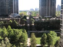 Park view from our room