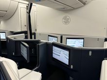 Love the new A359 airy interior and design. This was  F-HUVBs 103rd revenue flight. 