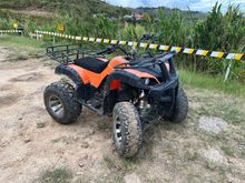 Condition of the ATV was fairly terrible. Engine cut out multiple times, and steering was permanently going off the the right!