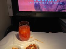 YYZ-BCN   Spicy Clamato and nuts cannot go wrong 9/10